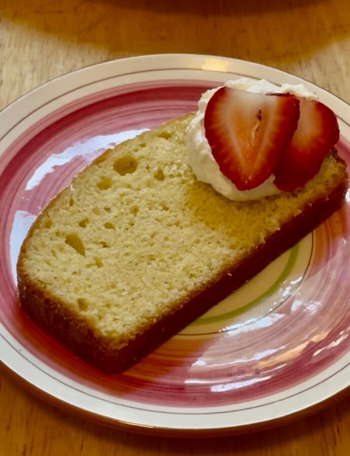 Orange Cream Pound Cake