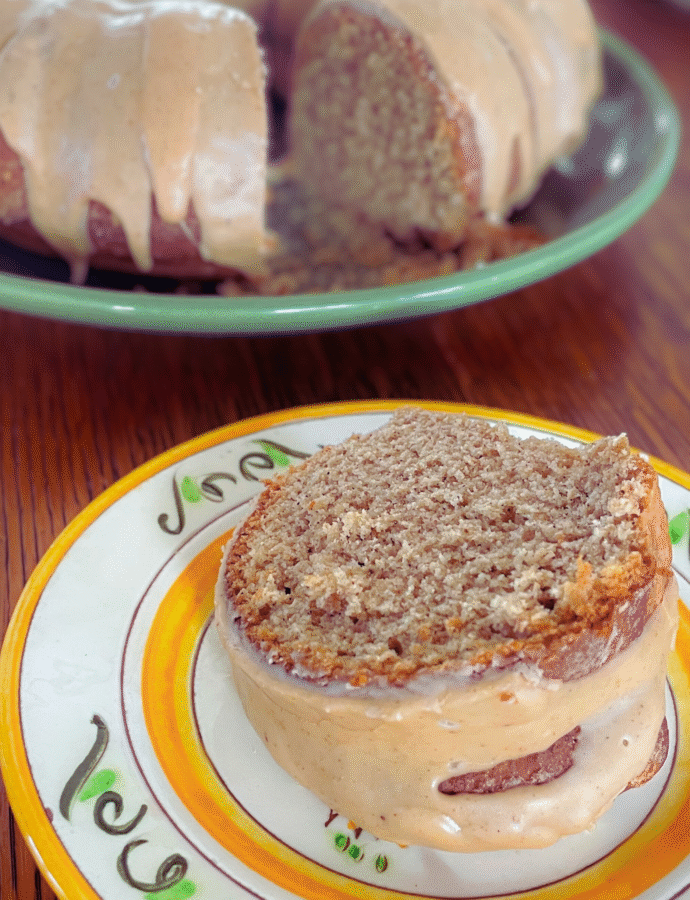 Coffee Spice Cake with Spiced Coffee Icing