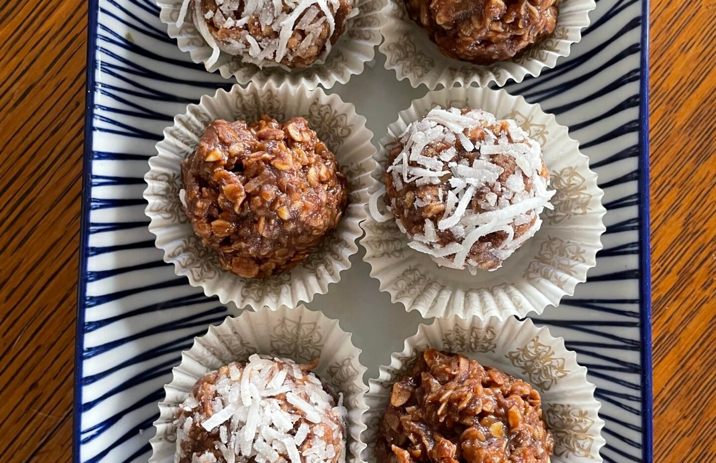 Mrs. Roth’s No-Bake Chocolate Peanut Butter Oatmeal Balls