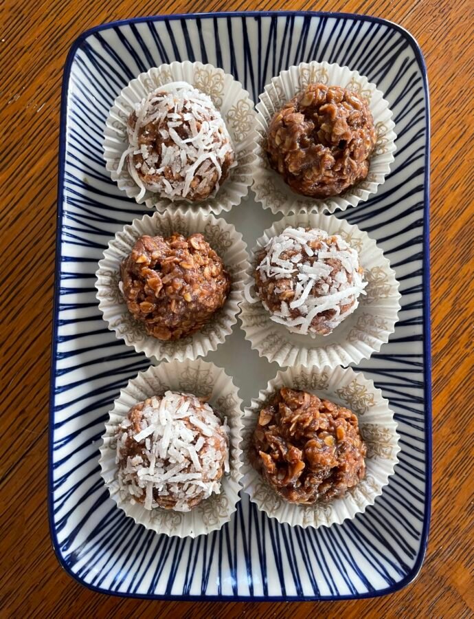Mrs. Roth’s No-Bake Chocolate Peanut Butter Oatmeal Balls