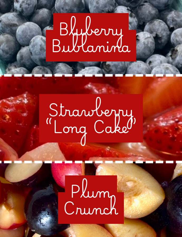 3 Easy Vintage Summer Desserts